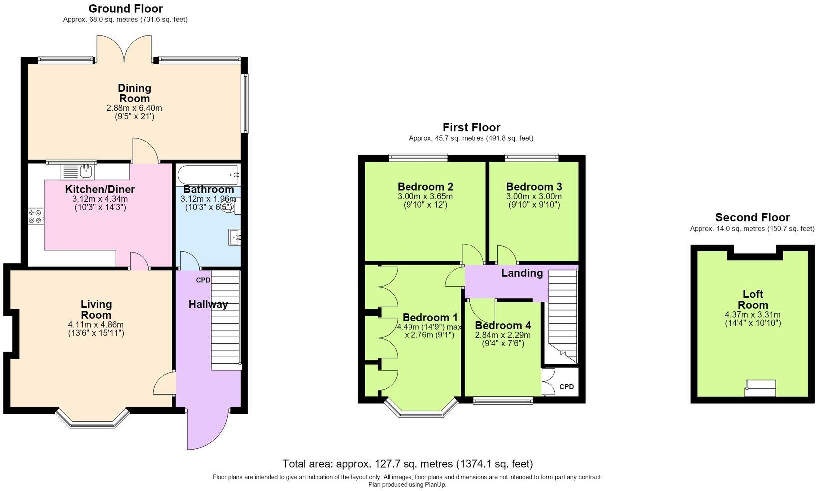 Central Drive, Haydock, WA11 floorplan
