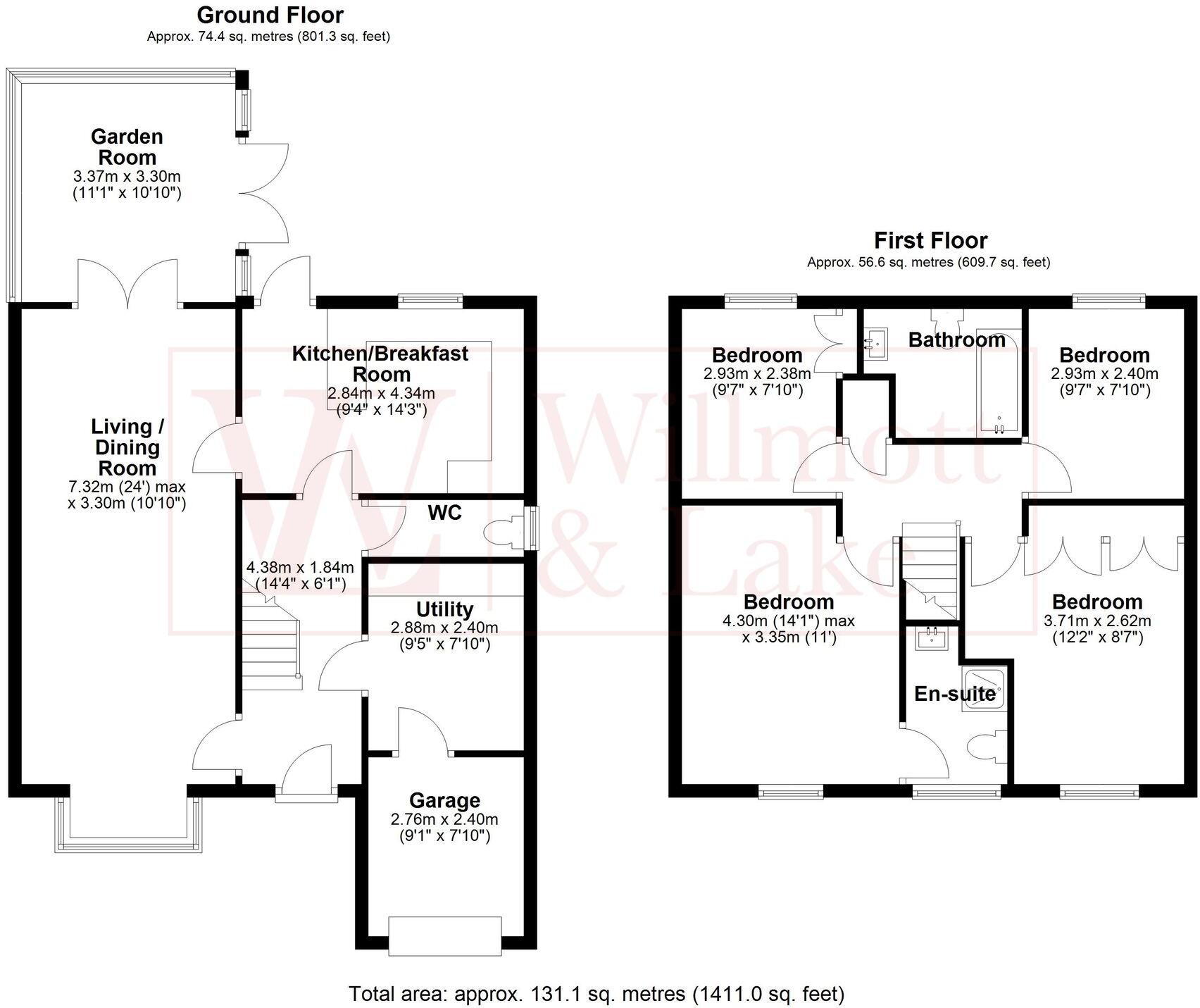 Cedar Park, Bishop's Stortford, CM23 floorplan