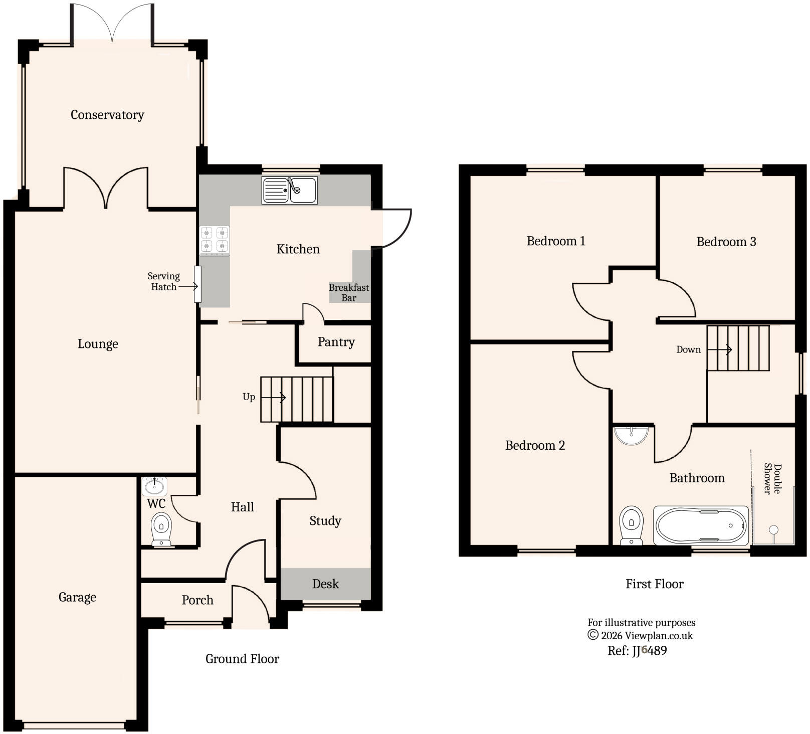 Springfield Road, Maesycwmmer, Hengoed, CF82 7QP floorplan