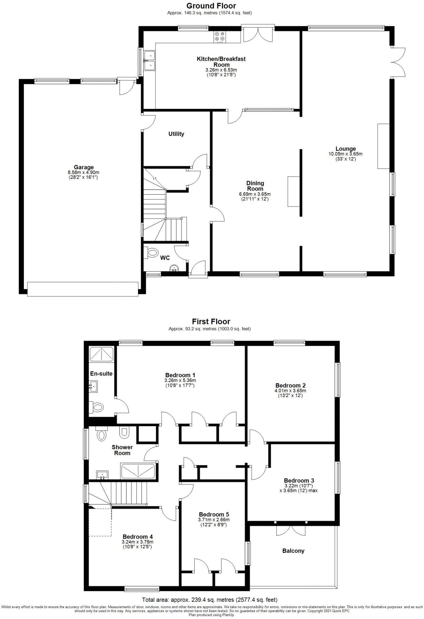 Virginia Water, Surrey floorplan