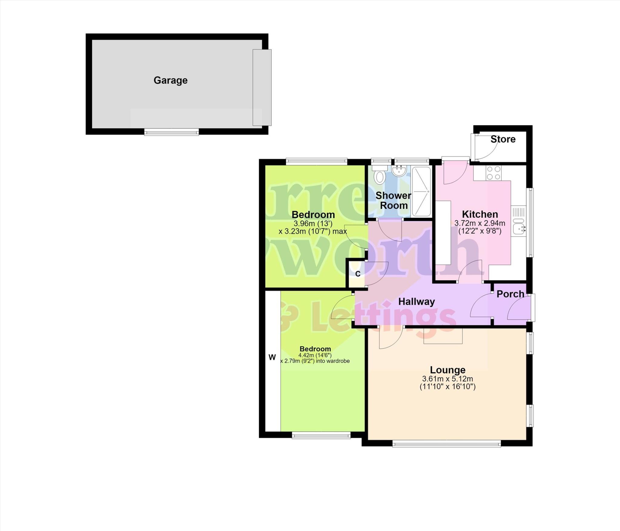 West Court, Thornton Cleveleys floorplan