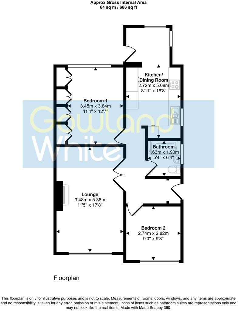 Lingfield Drive, Eaglescliffe, TS16 0NU floorplan