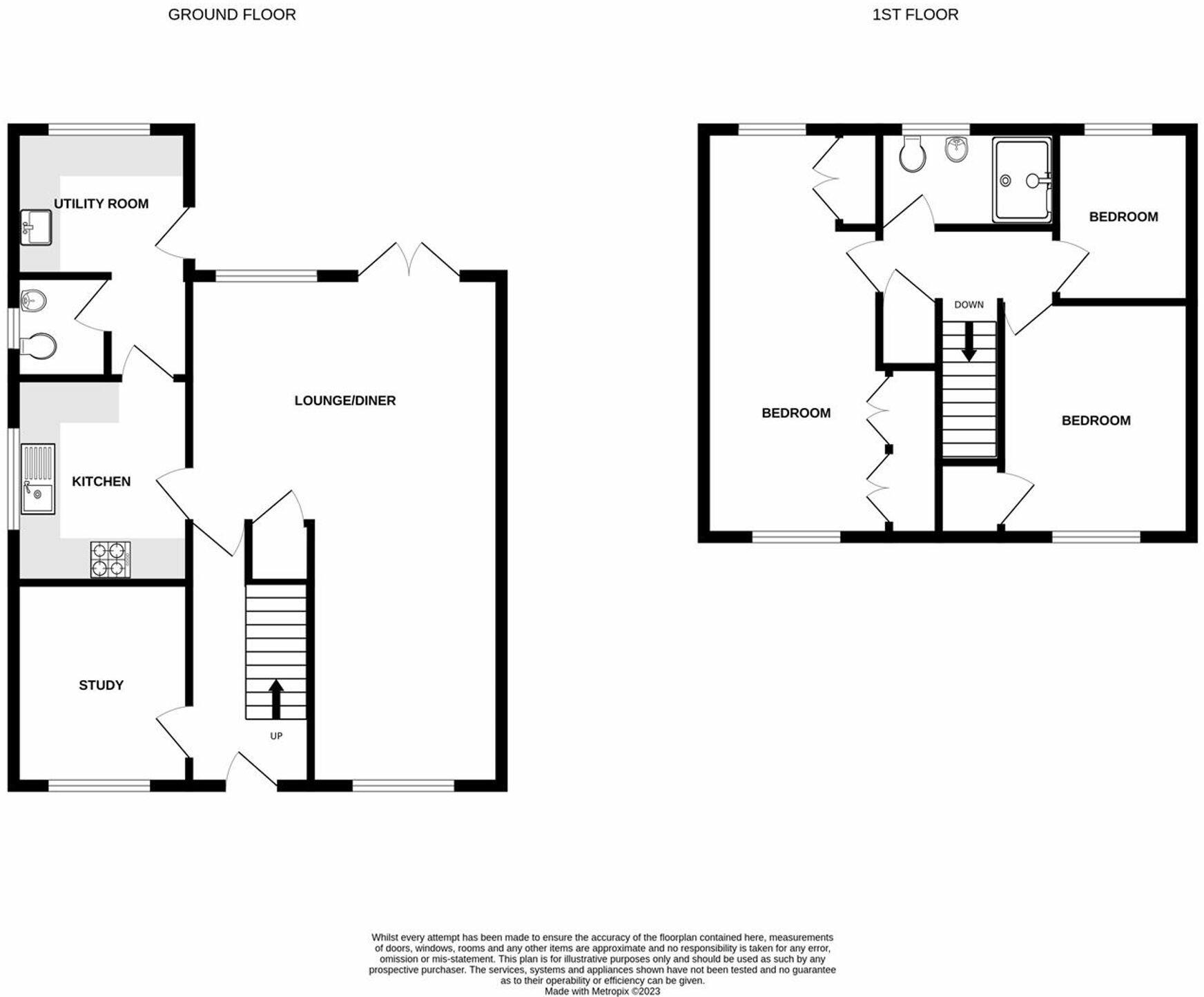 Meadows Way, Hadleigh, IP7 floorplan