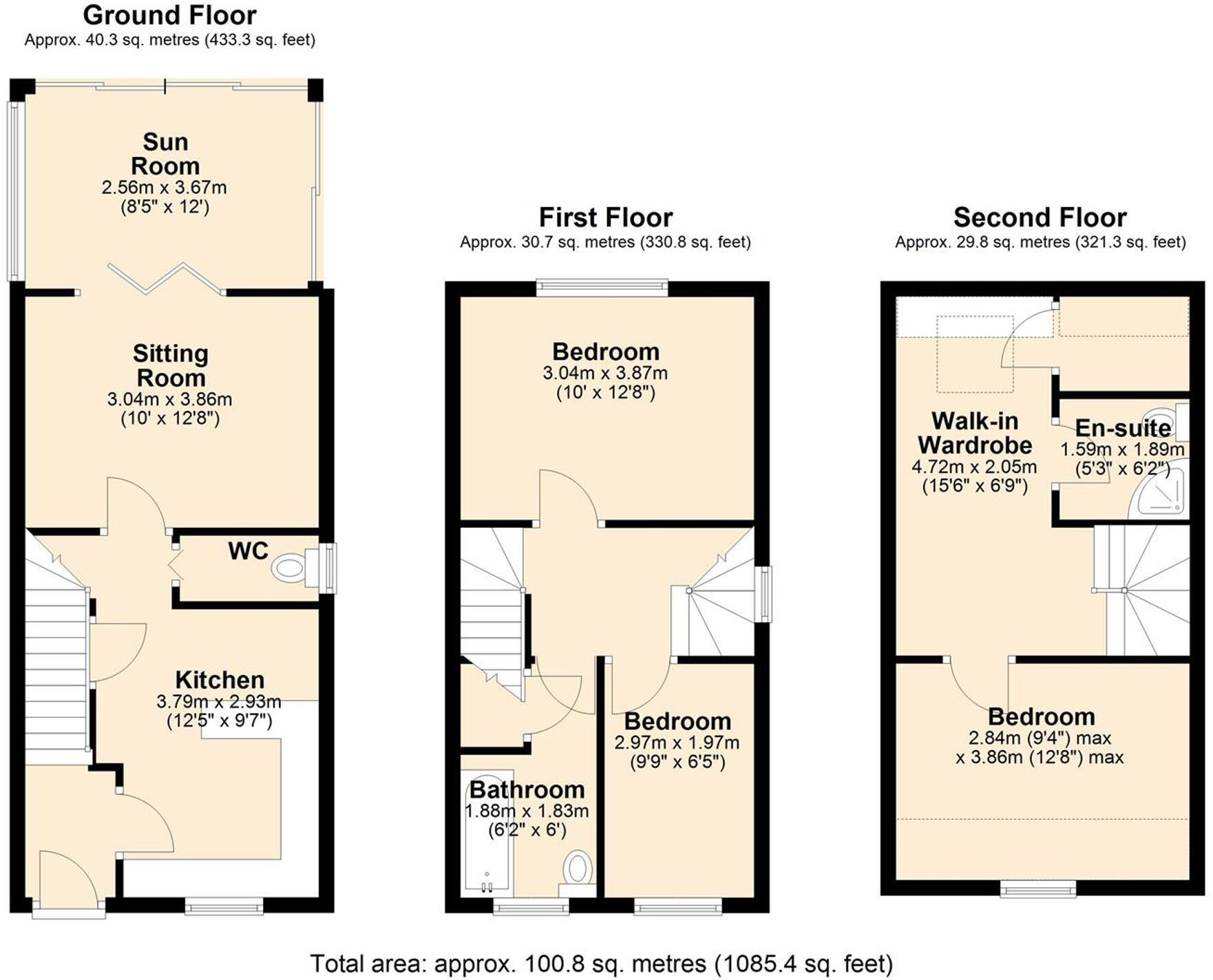 Leyland Street, Hindley, WN2 floorplan