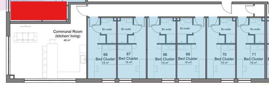 6Bed 6Bath *Bills Inclusive* - Broadgate House floorplan