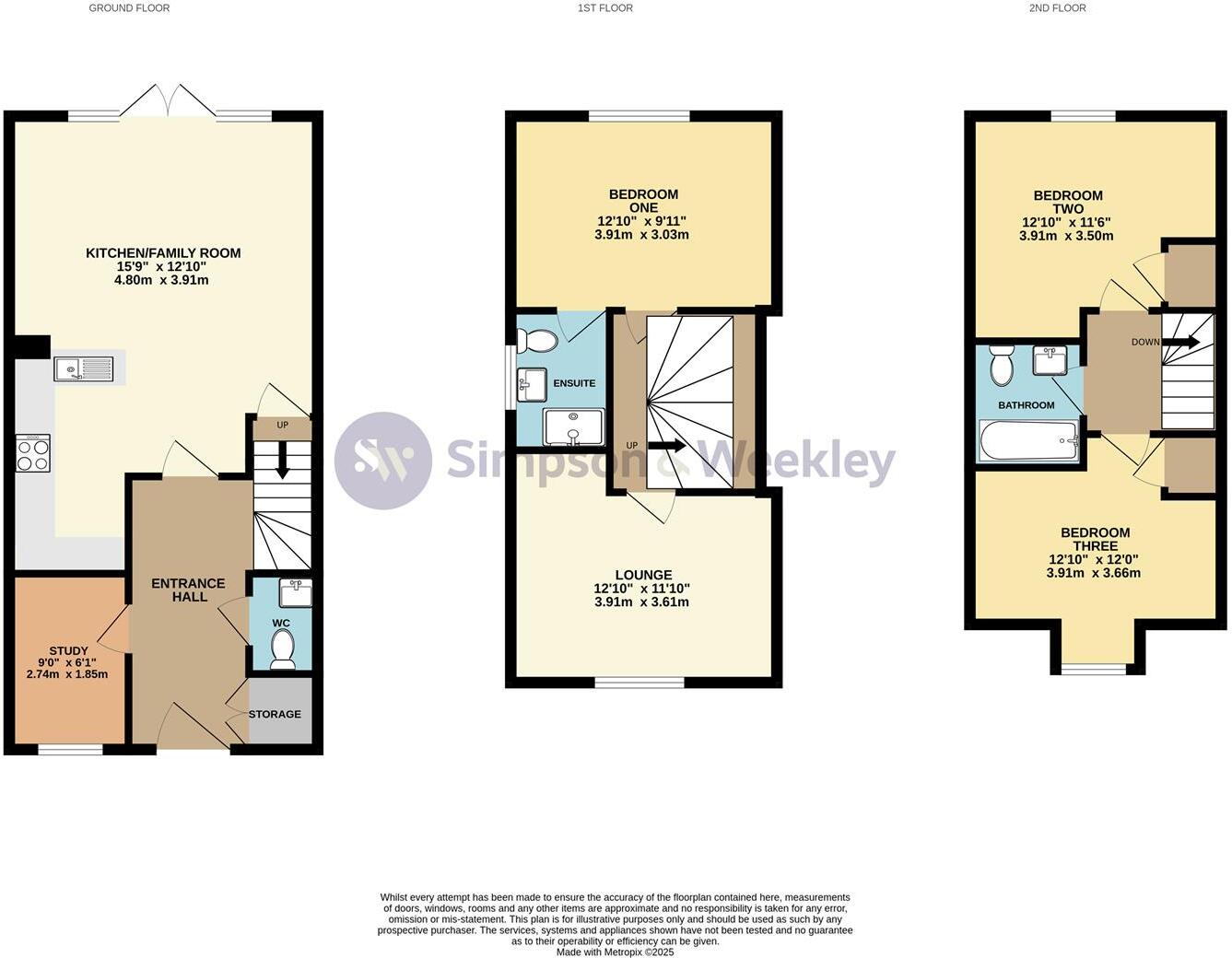 The Oakley, Wellingborough floorplan