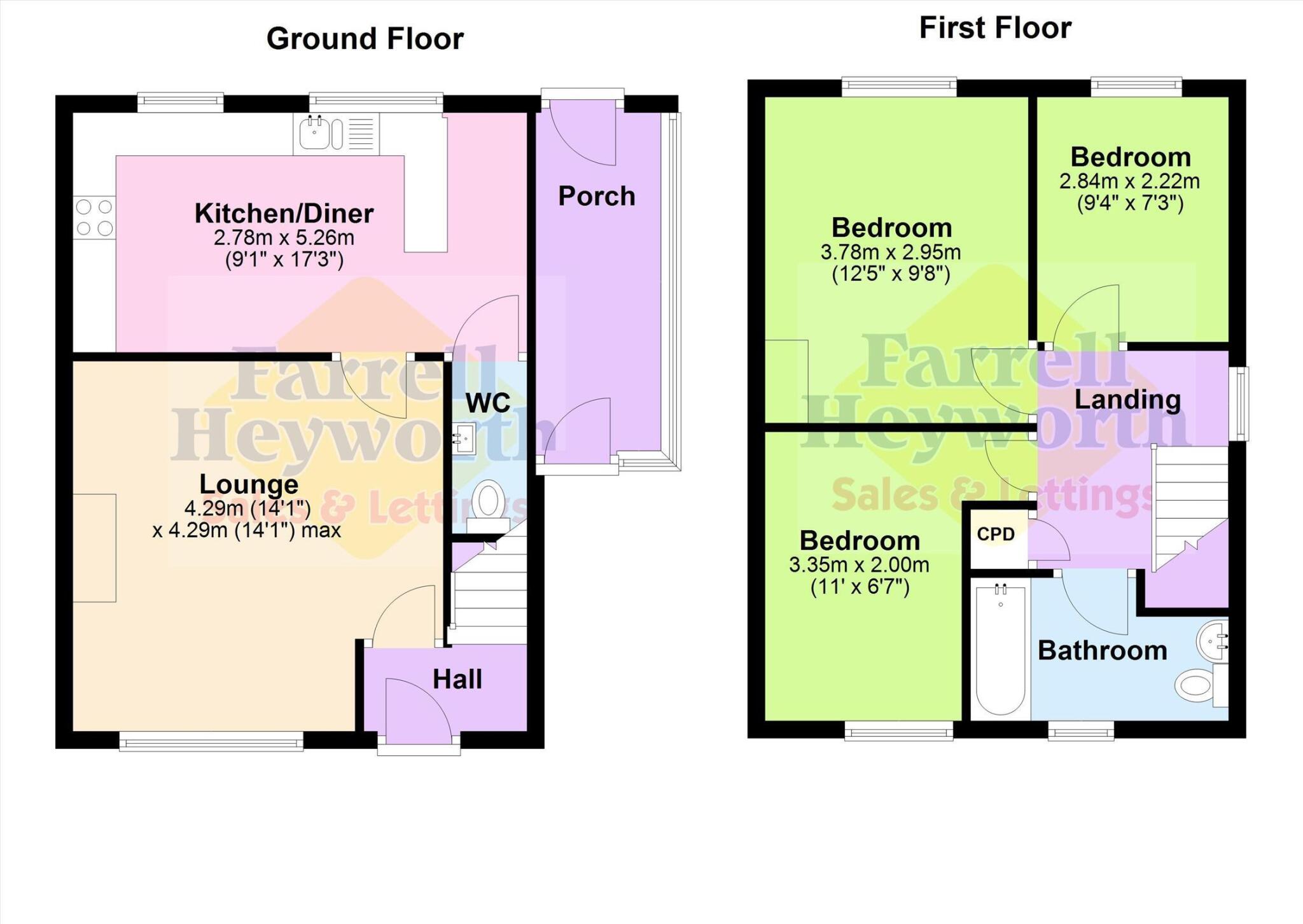 Sandy Lane, Preesall, Poulton Le Fylde floorplan