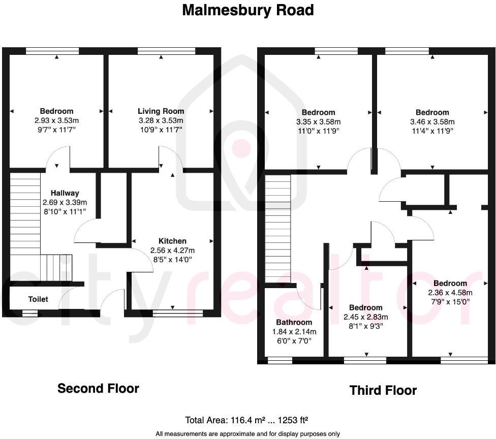 Malmesbury Road, London floorplan