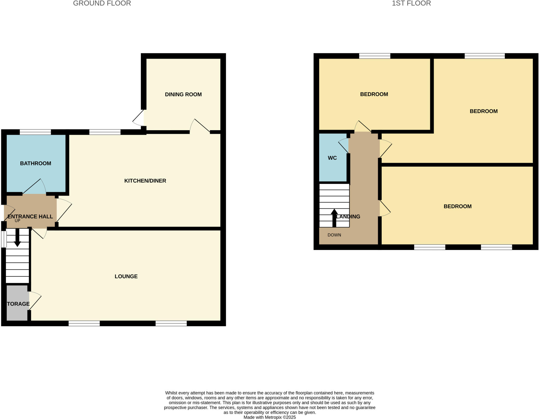 Valley Road, Galley Common, Nuneaton, Warwickshire, CV10 floorplan