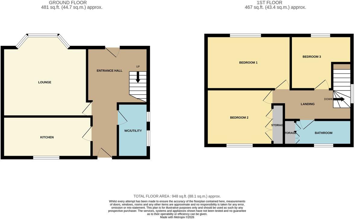 Station Road, Cogenhoe, Northampton, NN7 floorplan