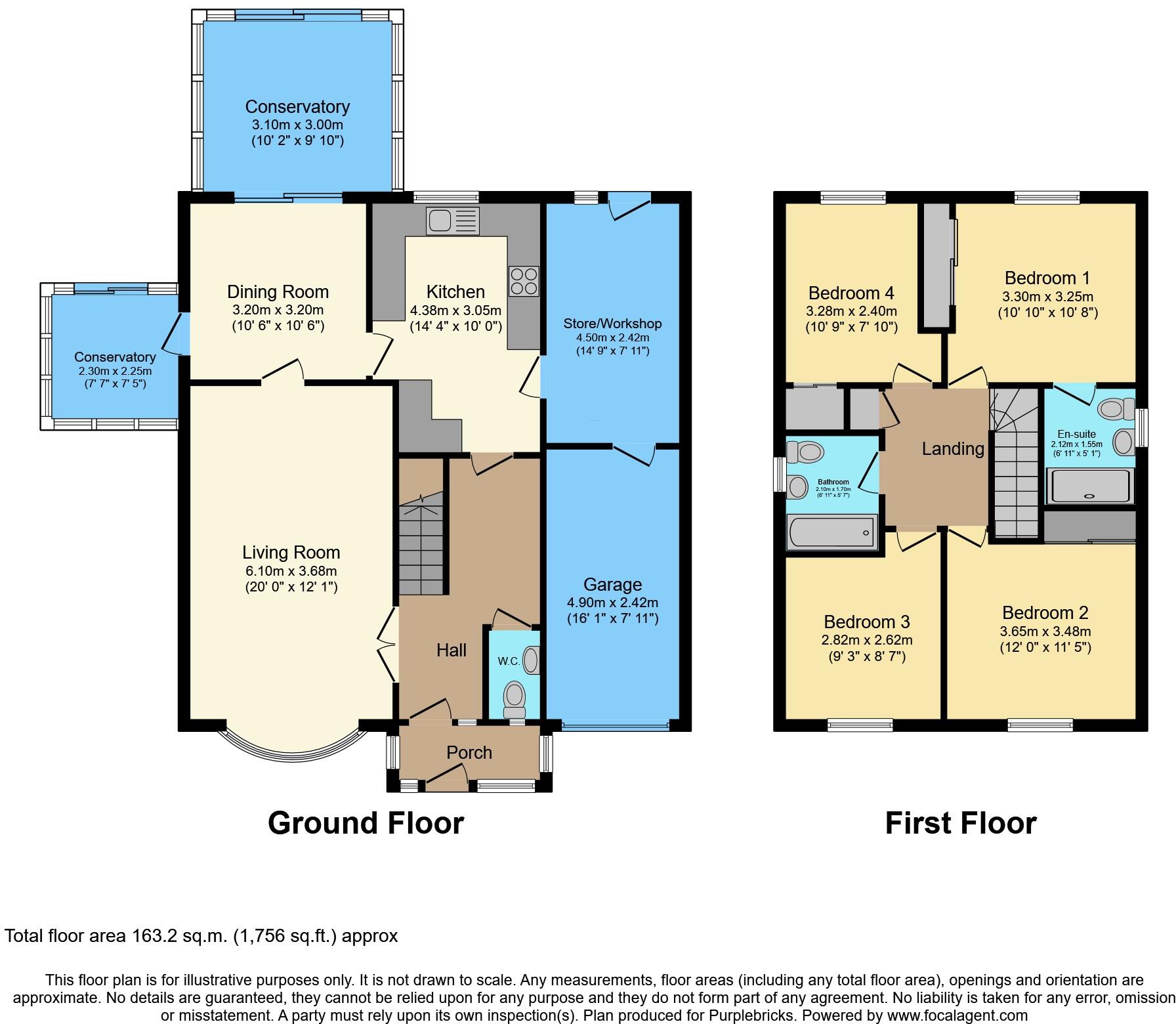The Wicketts, Bristol, BS7 floorplan