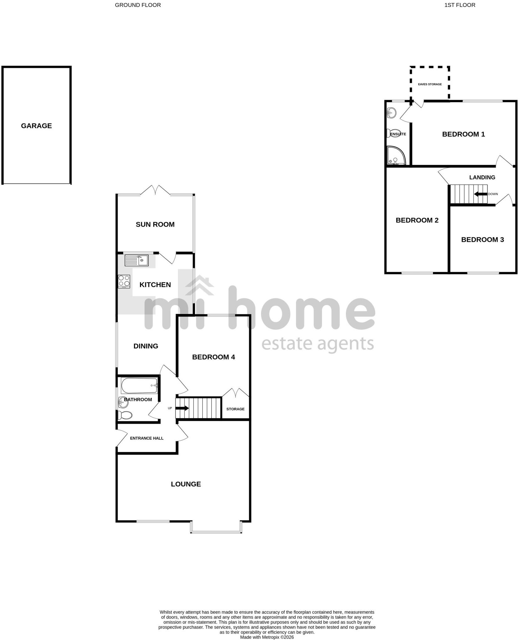Sunnyside Avenue, Warton, Preston, PR4 floorplan