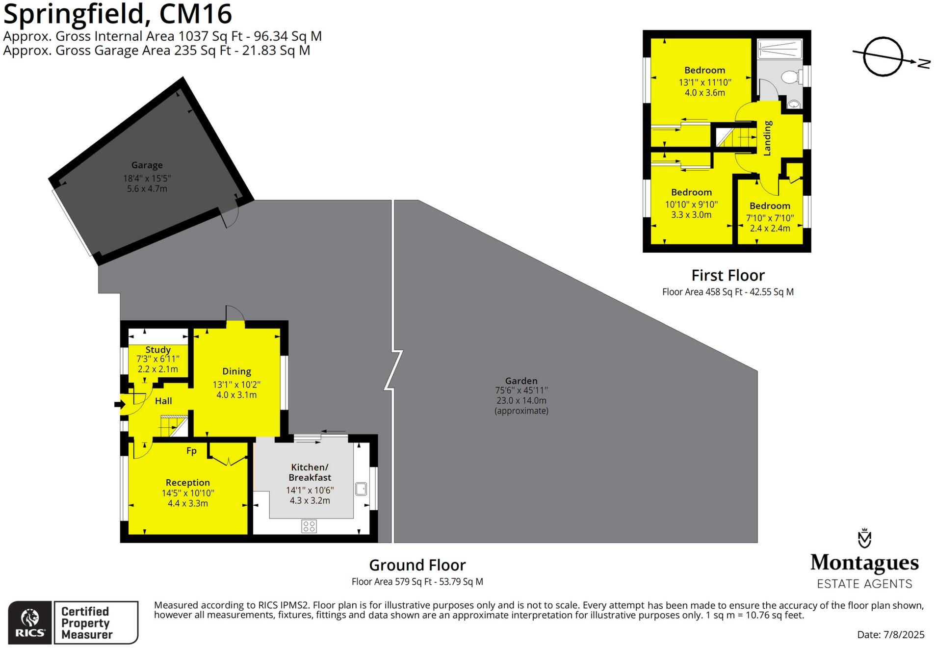 Springfield, Epping, CM16 floorplan