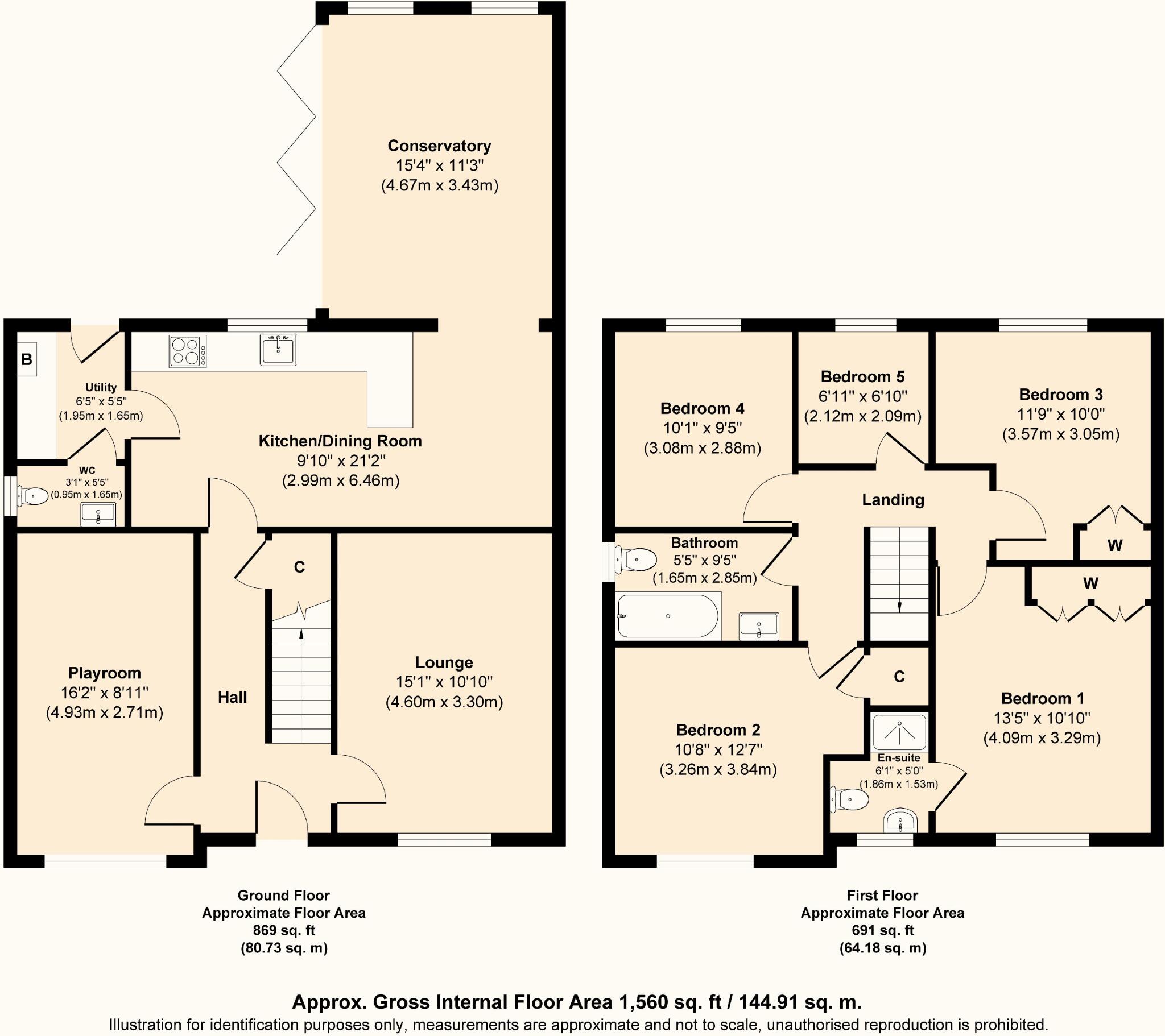 Orama Avenue, WHITWORTH, OL12 8ED floorplan