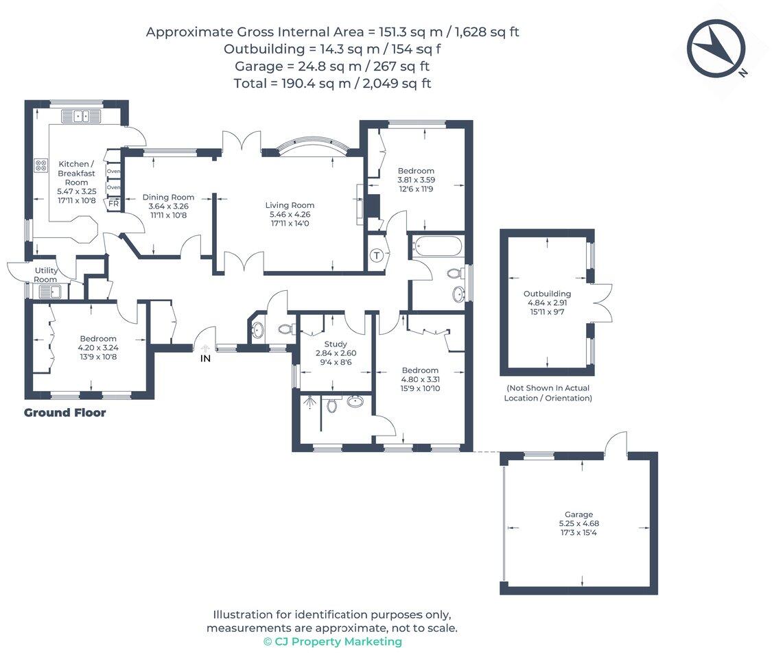 Cheyne Close, Chesham Bois, Amersham, HP6 floorplan