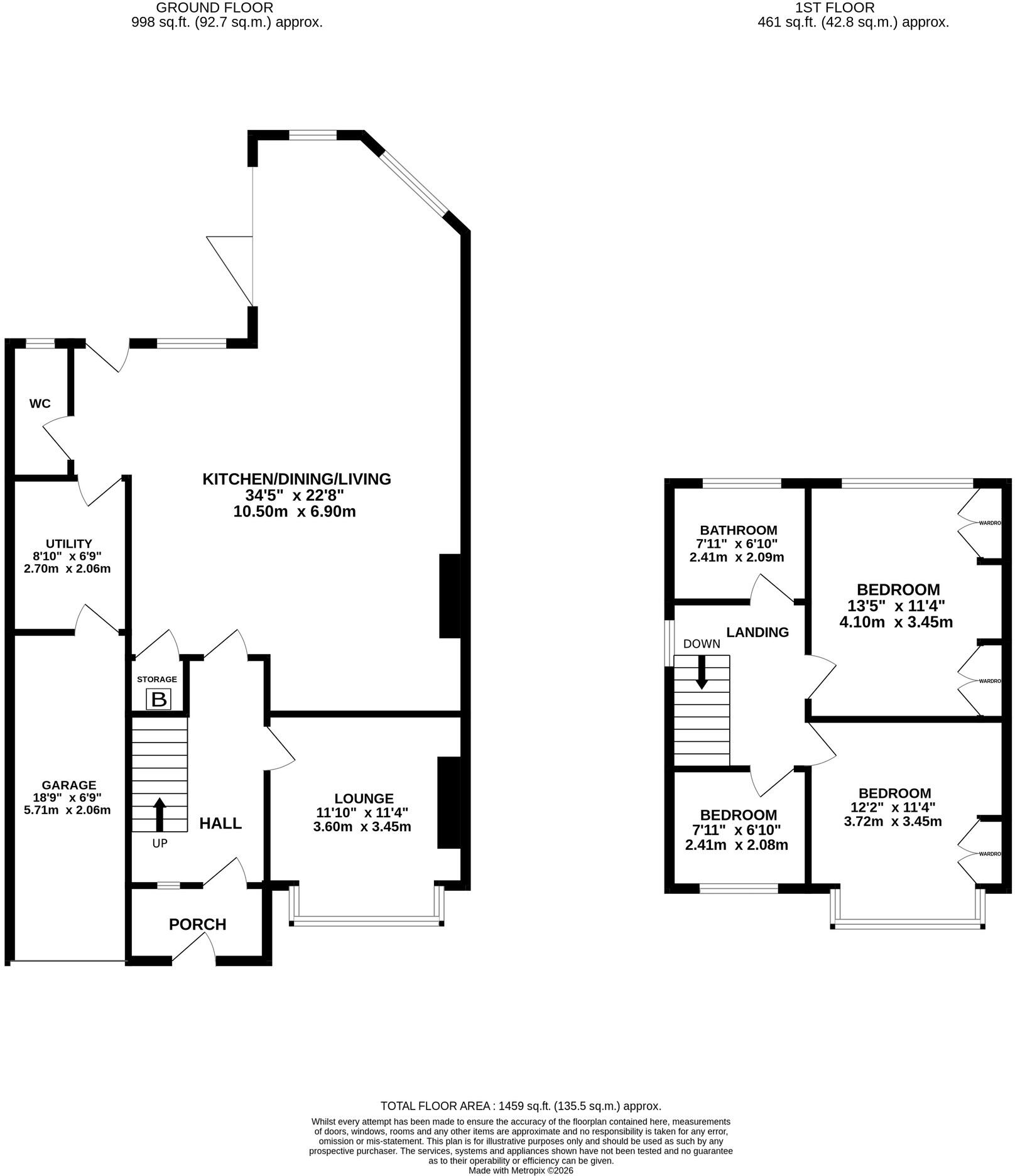 37, Grove Lane, Cheadle Hulme floorplan