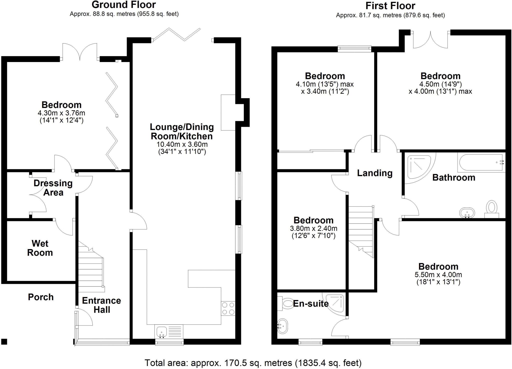 The Birches, Bratton Road, Bratton floorplan