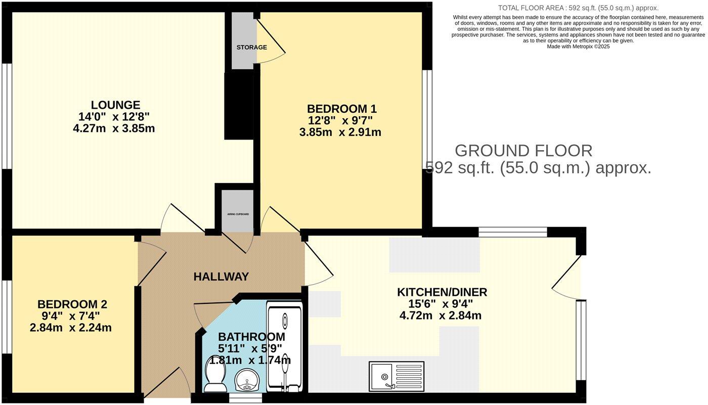 North Street, Freckenham, Bury St. Edmunds, Suffolk, IP28 floorplan