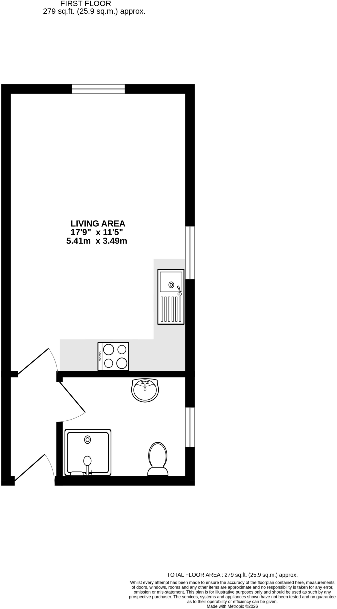Mill Road, Cambridge floorplan