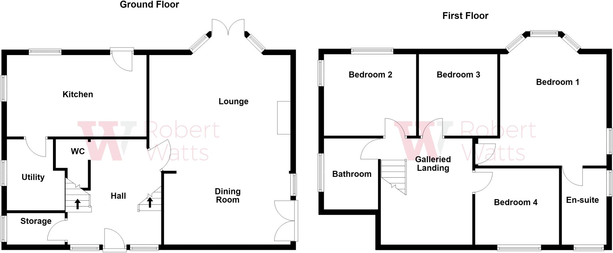 Cleckheaton Road, Oakenshaw, Bradford, West Yorkshire, BD12 floorplan