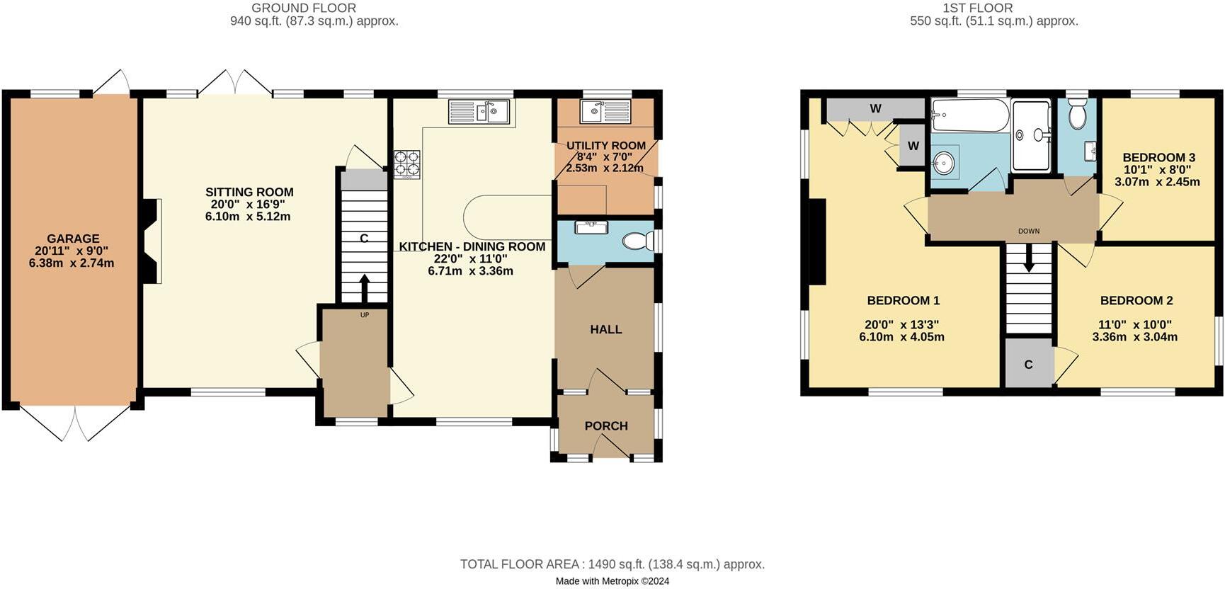 Forest Drive, Kingswood, Tadworth floorplan