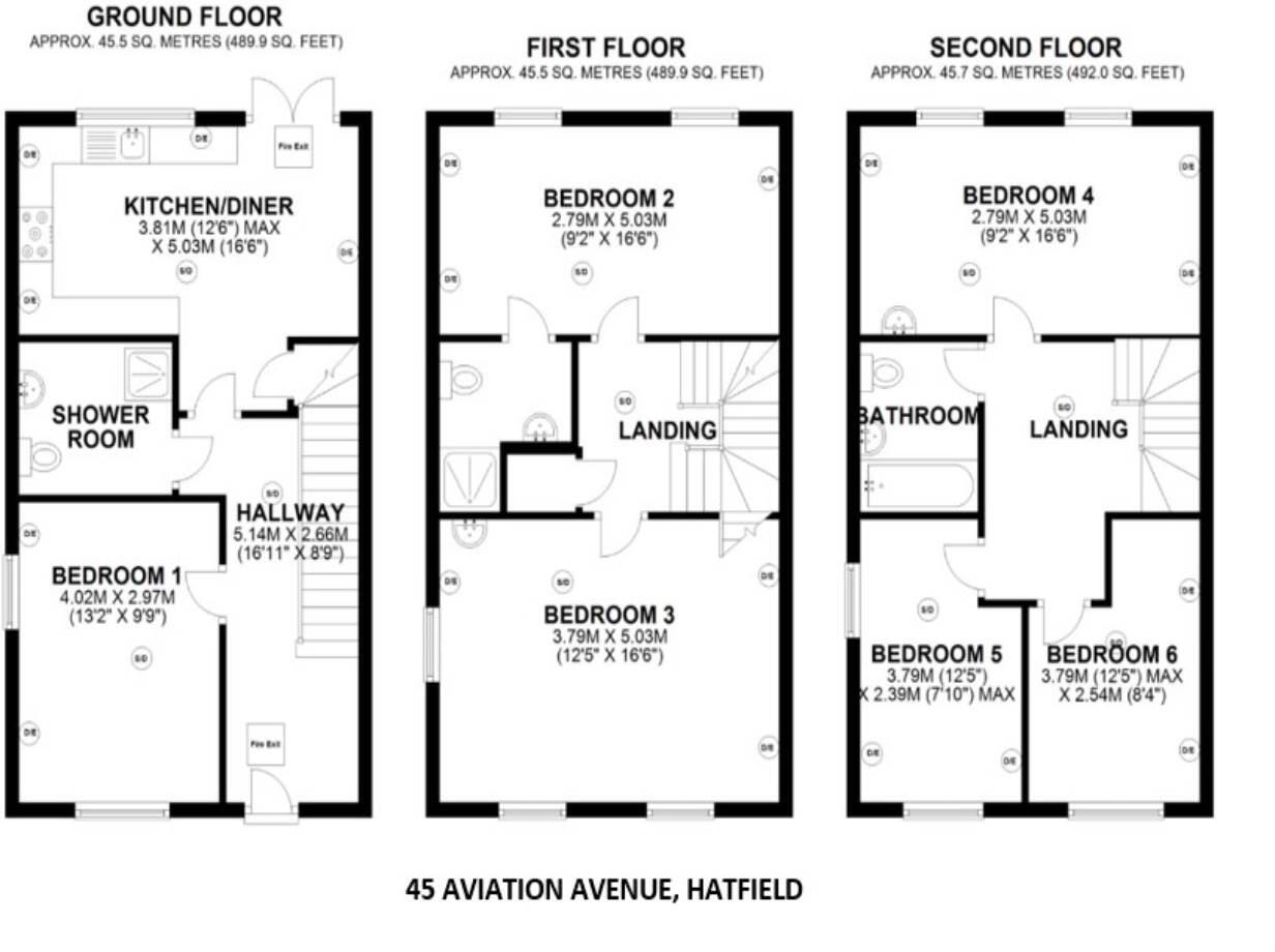 Aviation Avenue, Hatfield, Hertfordshire floorplan