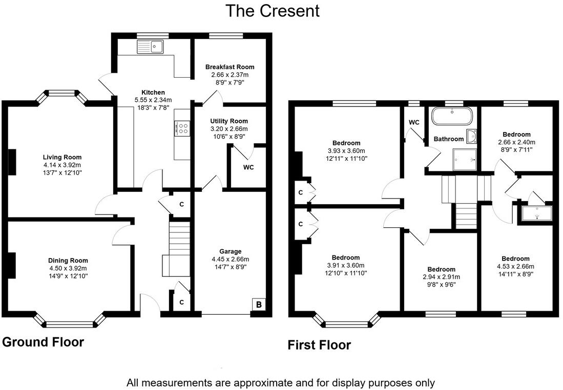 The Crescent, Benton, NE7 floorplan