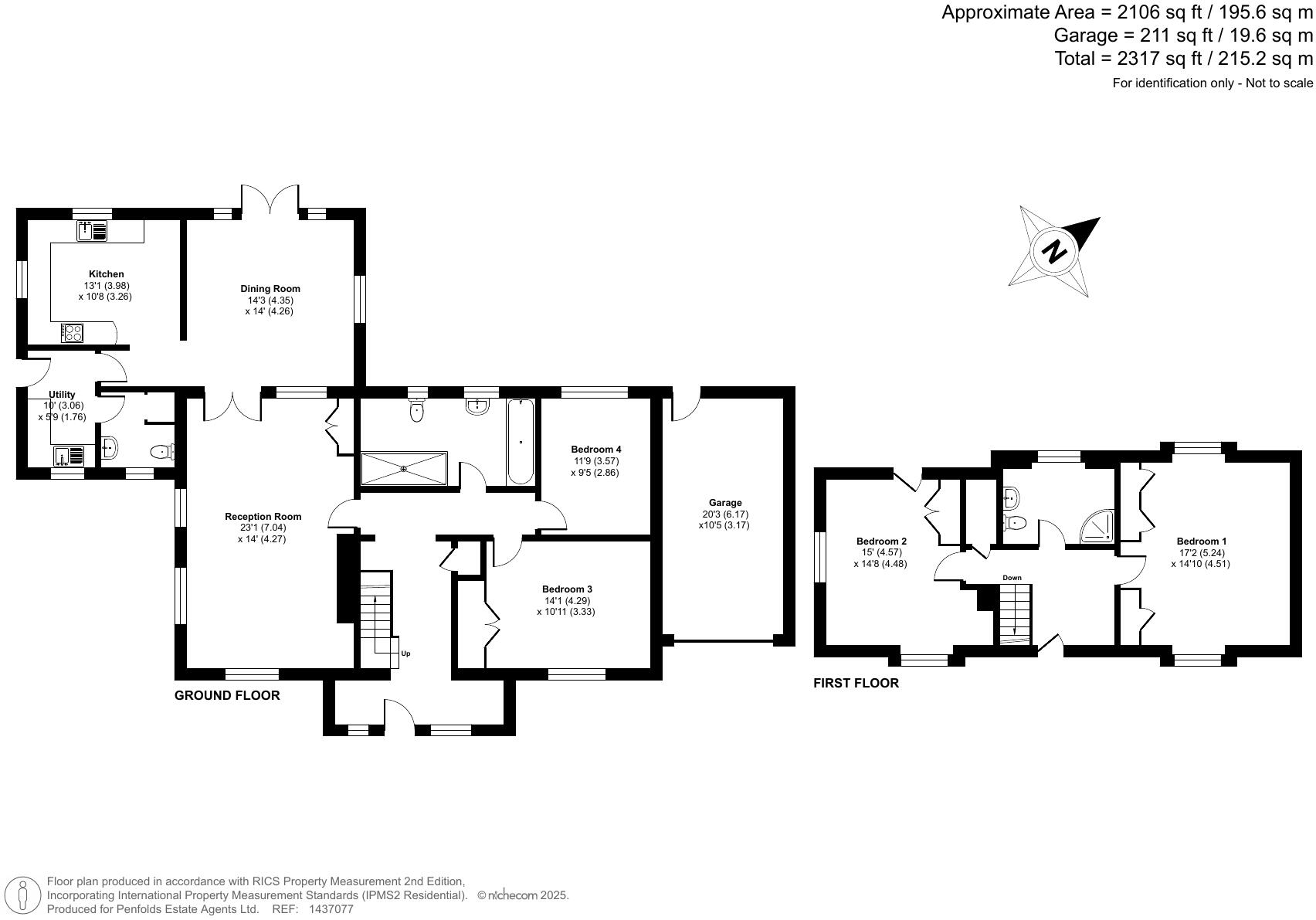 Durbans Road, Wisborough Green, Billingshurst, West Sussex, RH14 floorplan