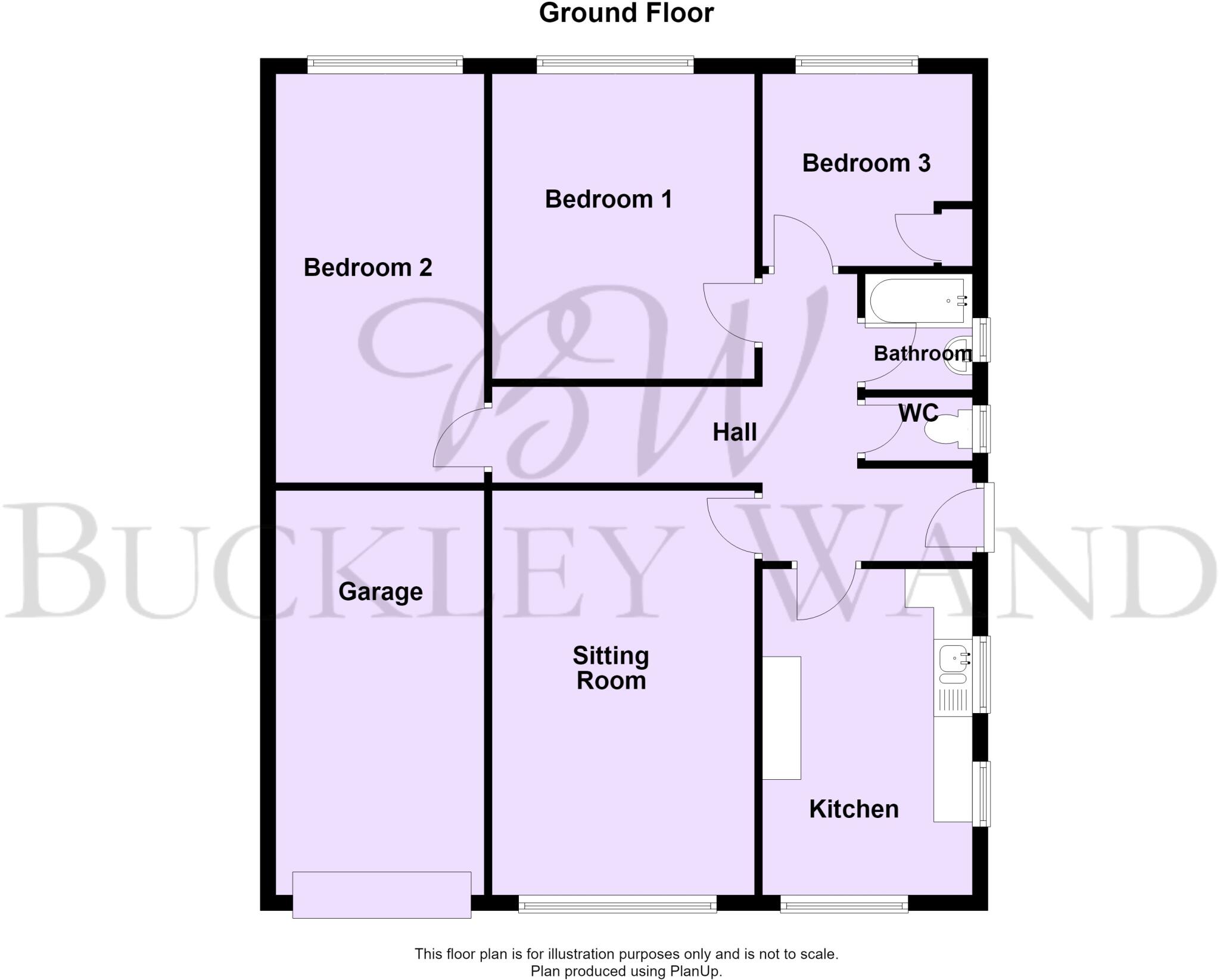 St Vincents Road, Grantham floorplan
