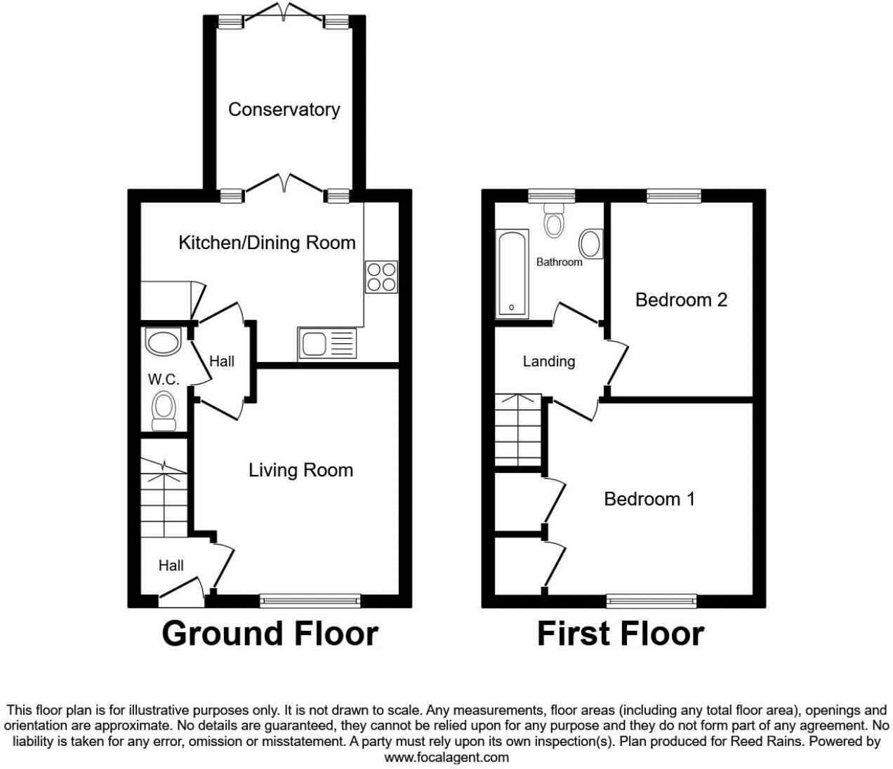 Ramsden Crescent, Pontefract, WF8 floorplan
