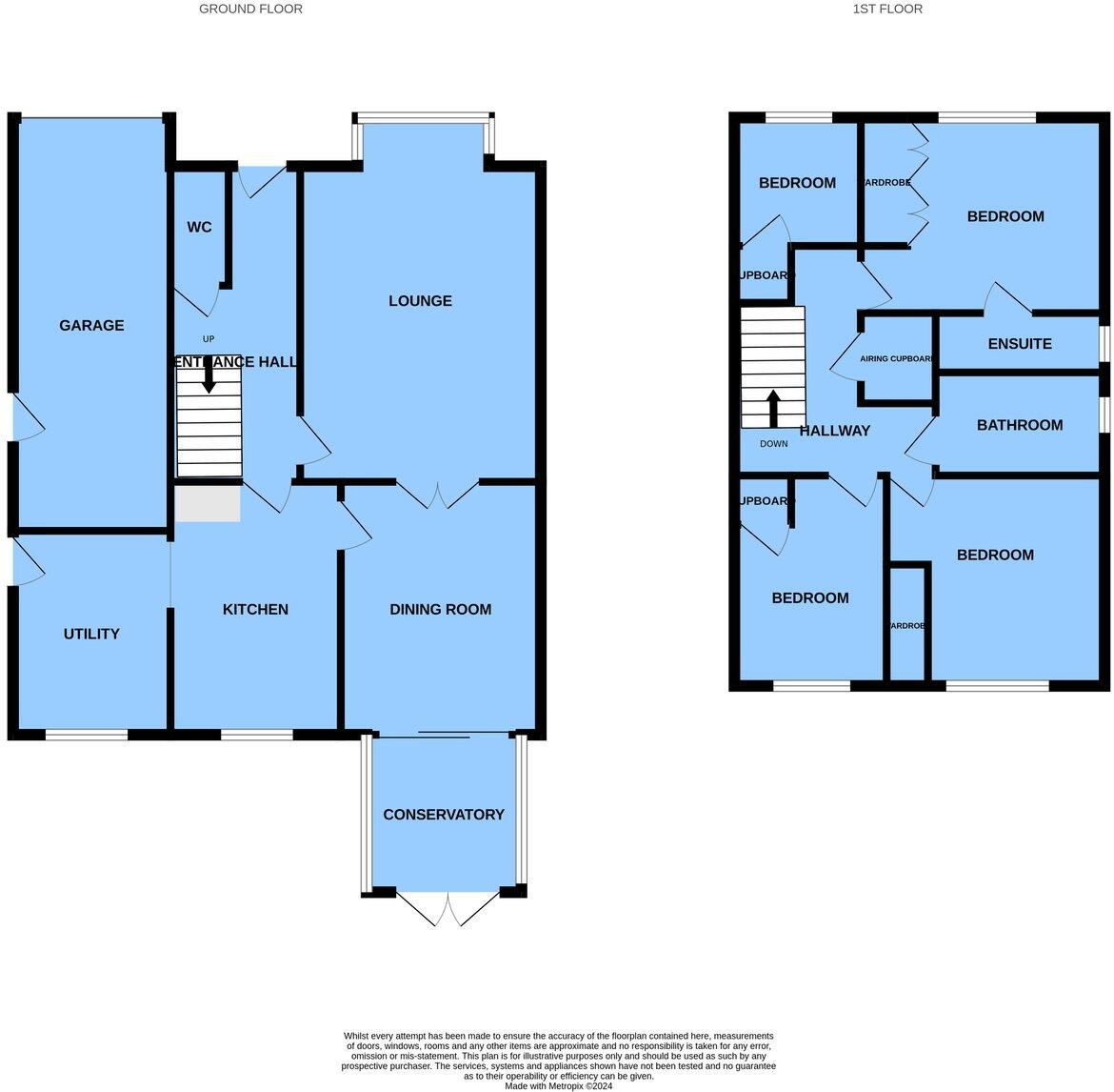 Starrs Mead, Battle, TN33 floorplan