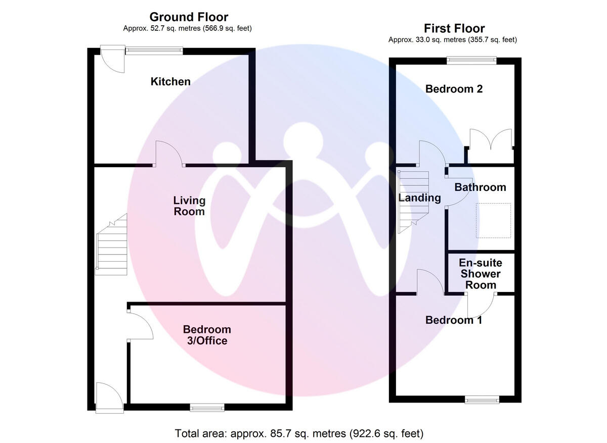 Caernarfon Road, Bangor, Gwynedd, LL57 floorplan