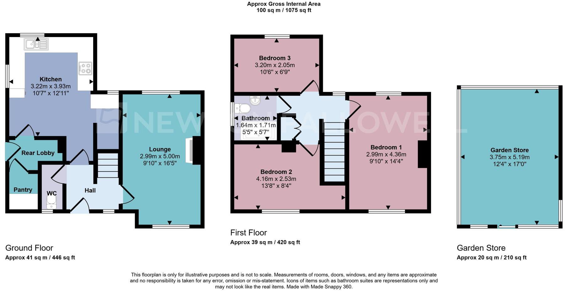Beacon Crescent, Coalville, LE67 floorplan
