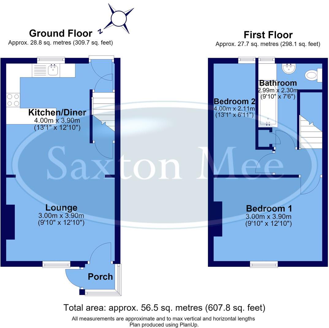 Ash Lane, Deepcar, Sheffield floorplan