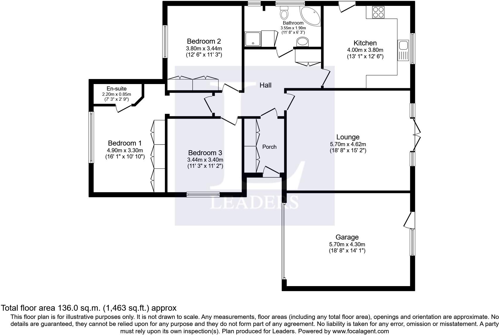Sandecotes Road, Poole, BH14 floorplan