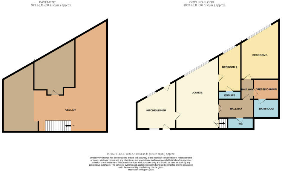 Waste Lane, Mirfield, WF14 8NT floorplan