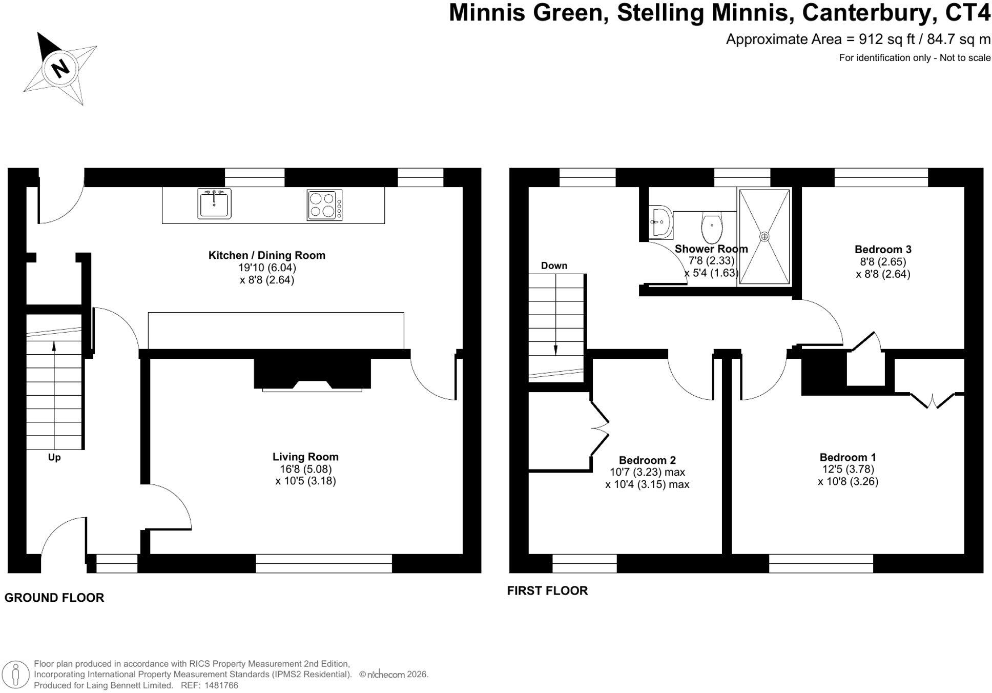 Minnis Green, Stelling Minnis, CT4 floorplan