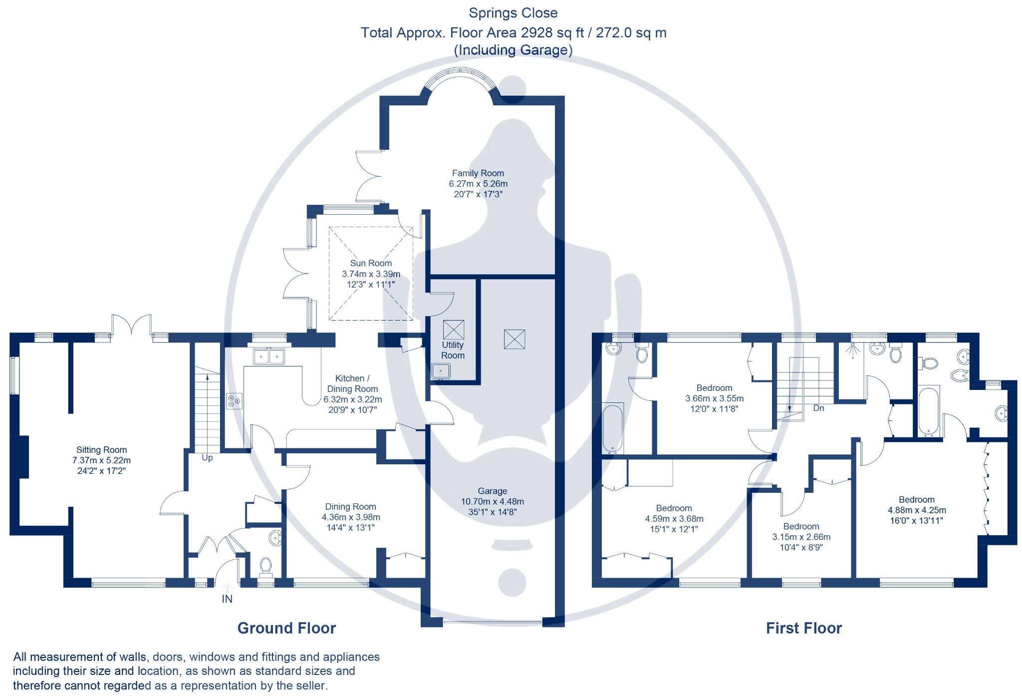 Stunning AONB Location with views over countryside - Ellesborough floorplan