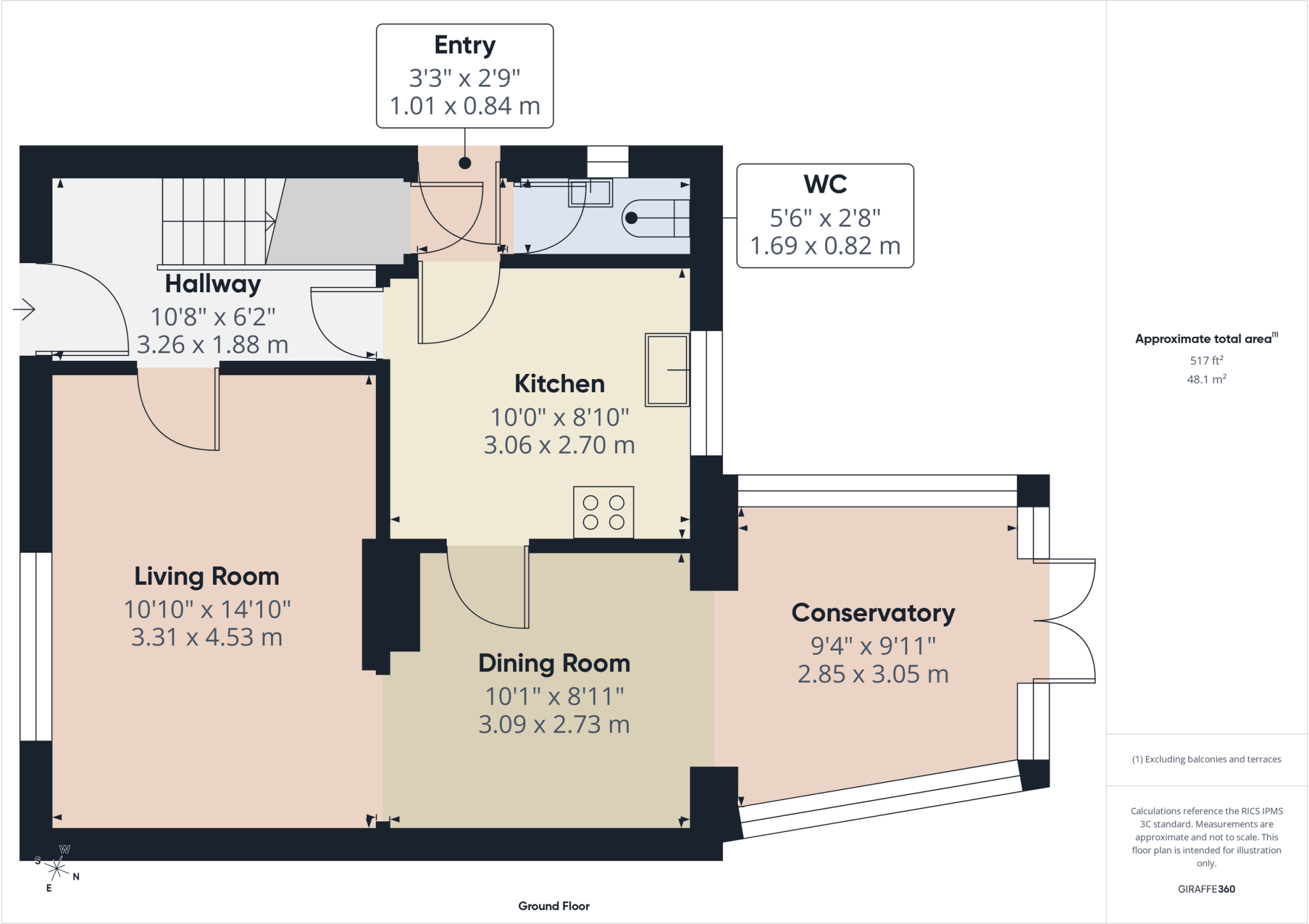 Braintree Close, Breadsall Hilltop floorplan