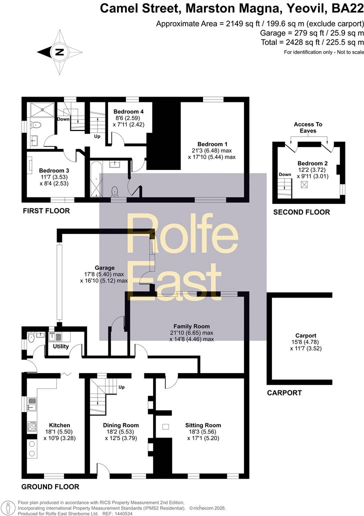 Camel Street, Marston Magna, Yeovil floorplan
