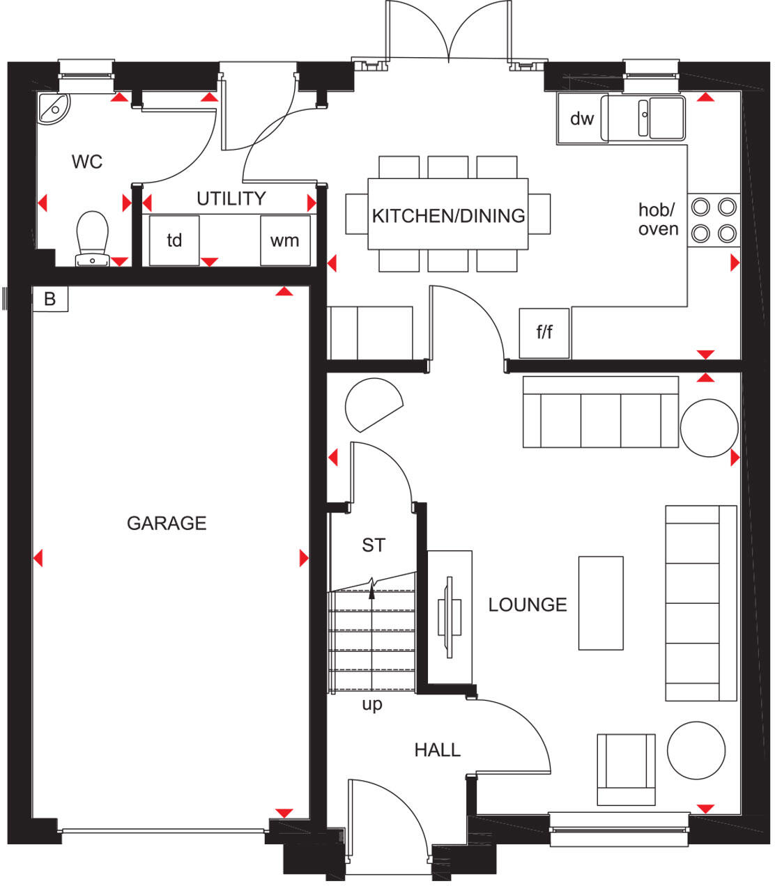 Rosslyn Crescent,
Kirkcaldy,
KY1 2BN floorplan