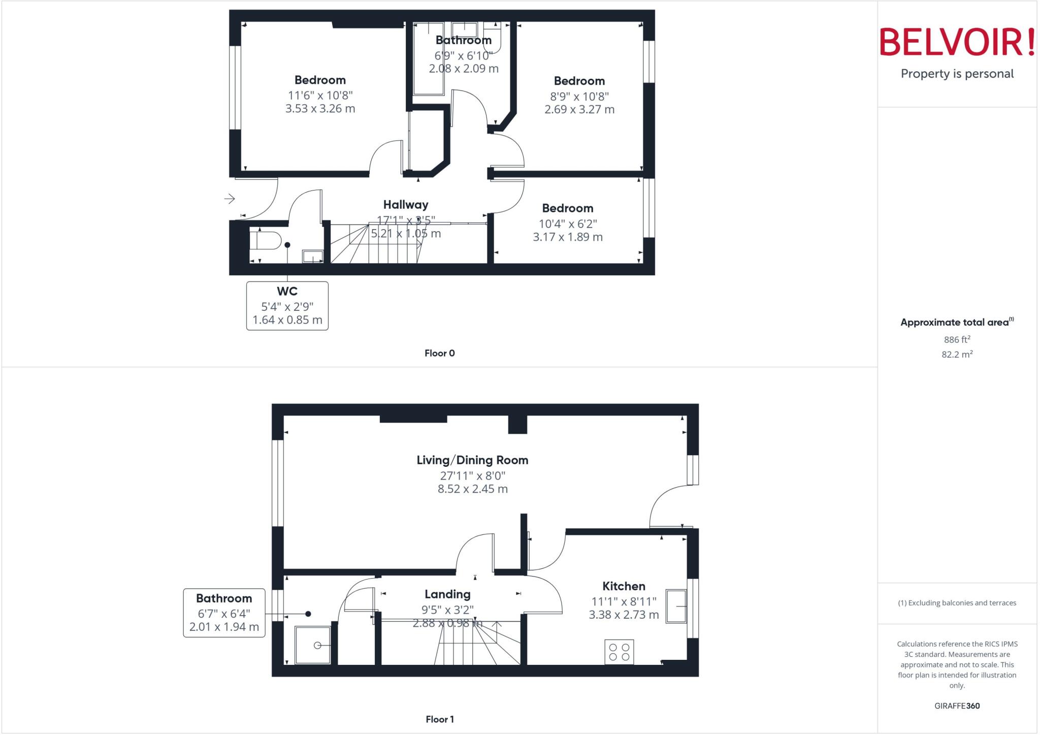 St Thomas Court, Up Holland, WN8 floorplan