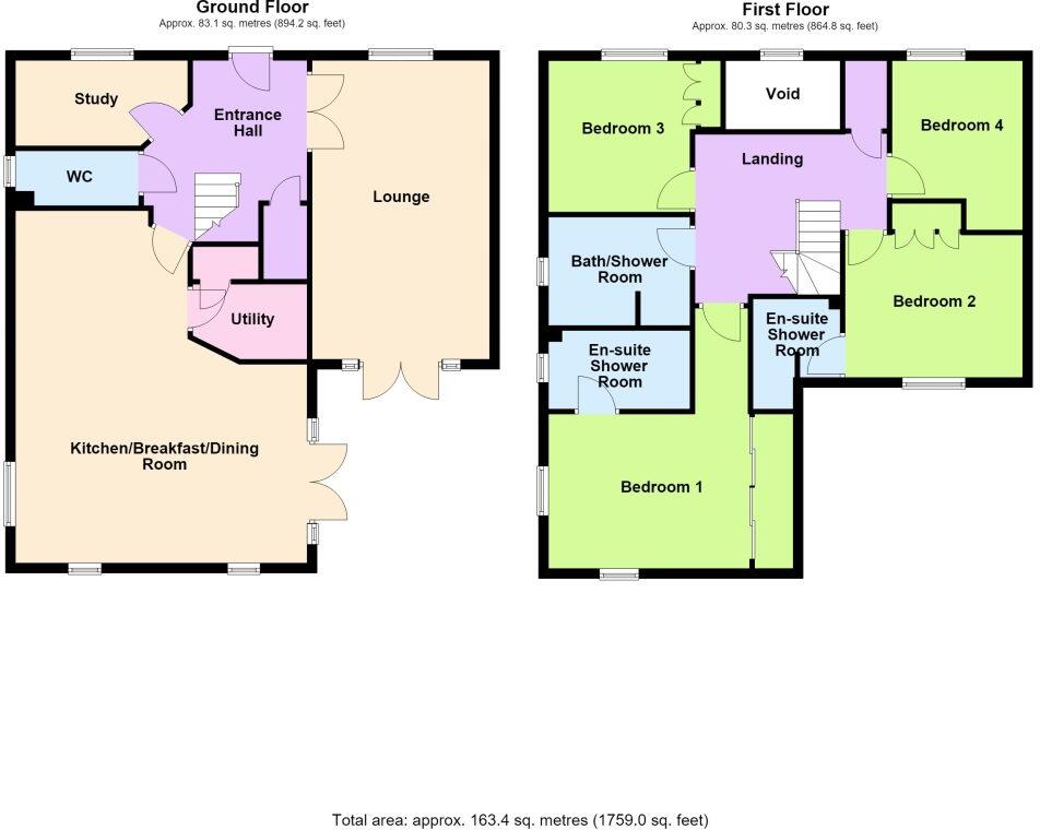 Grange Close, Melton Mowbray floorplan