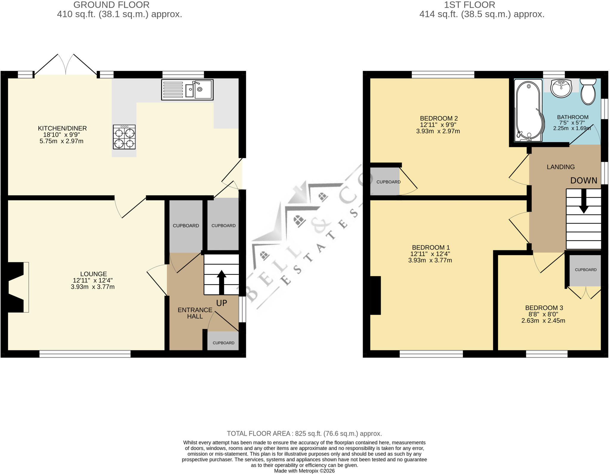 Pagenall Drive, Swallownest, Sheffield floorplan