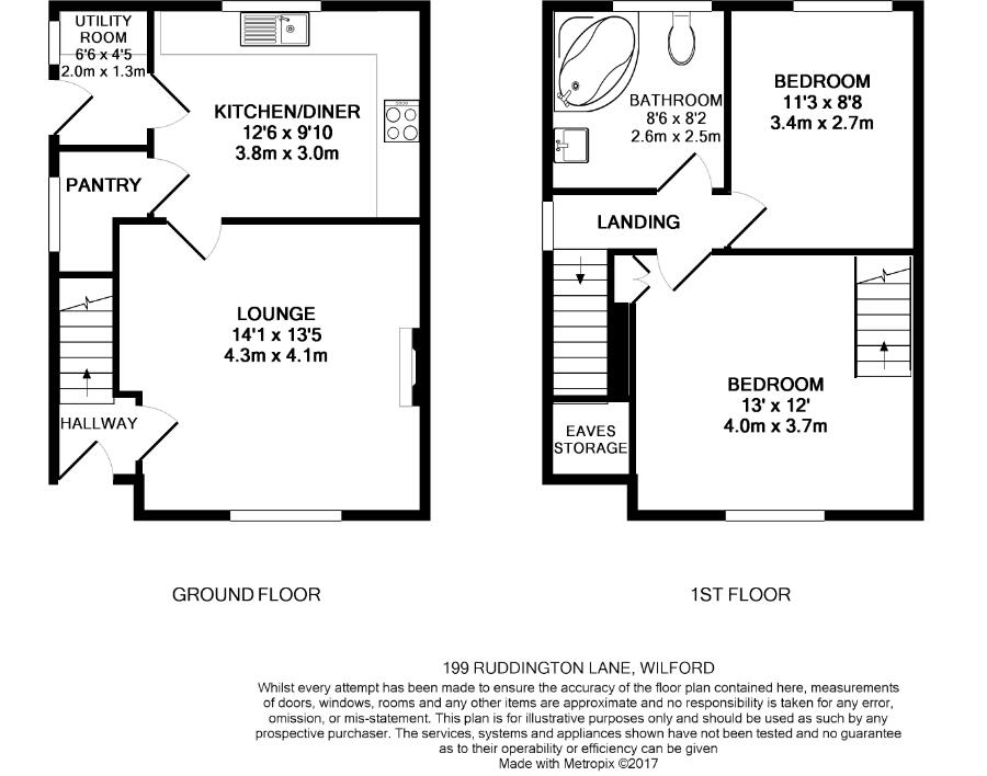 Ruddington Lane, Nottingham, Nottinghamshire, NG11 floorplan