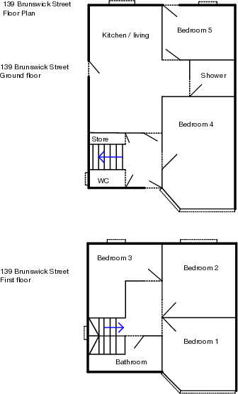 Brunswick Street, Leamington Spa, Warwickshire, CV31 floorplan