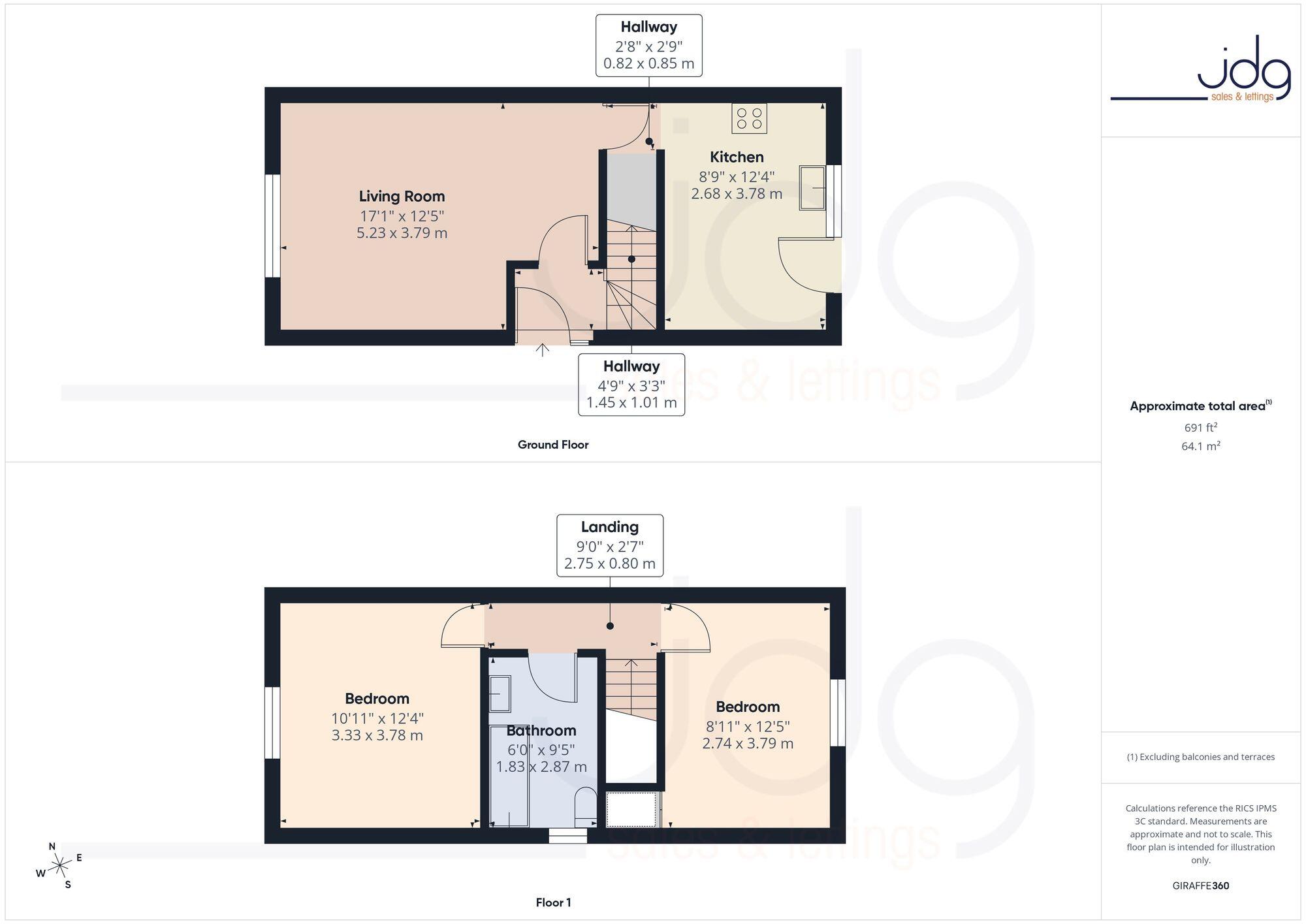 Rosedale Avenue, Heysham, LA3 floorplan