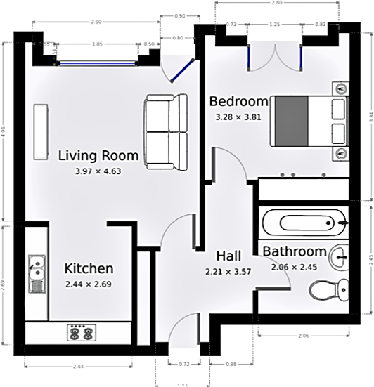 St Stephens Court, Stansted, Essex, CM24 floorplan