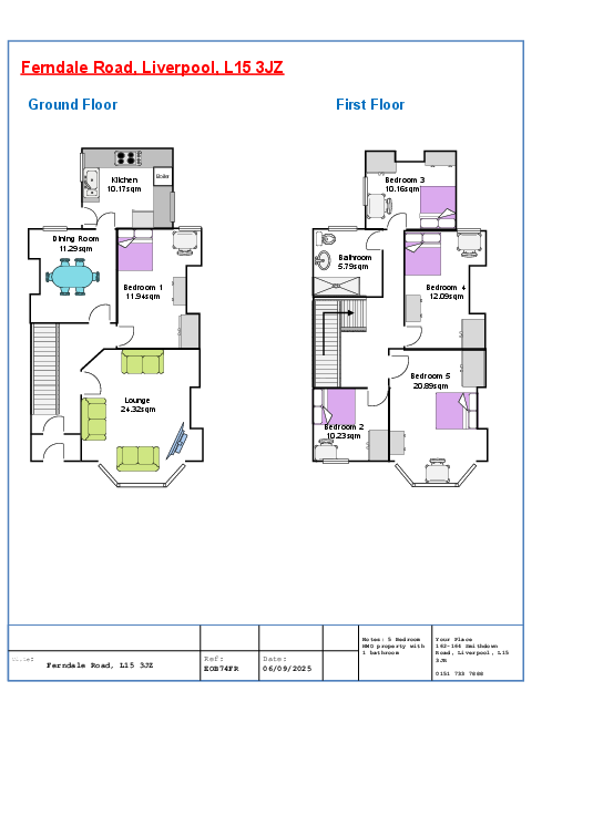Ferndale Road, Liverpool floorplan
