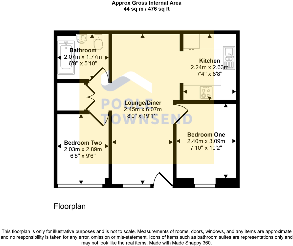 Newlands Court, Natland, LA9 7QT floorplan